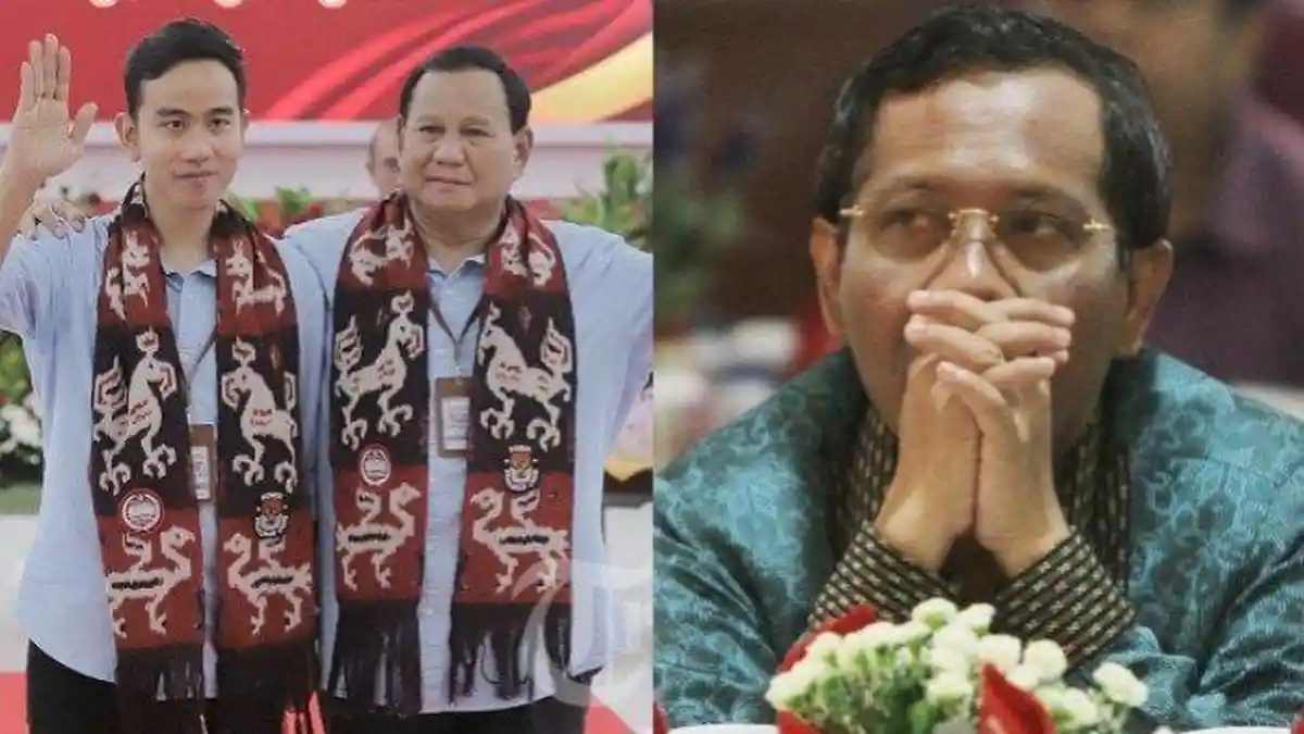 KALAH di Pilpres, Mahfud Dorong Gibran Didiskualifikasi, Sebelumnya Sebut Status Cawapres Gibran Sah