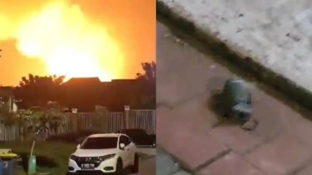 BREAKING NEWS: Ledakan Terjadi di Gudang Peluru Yon Armed Bogor, Granat Ditemukan di Halaman Warga