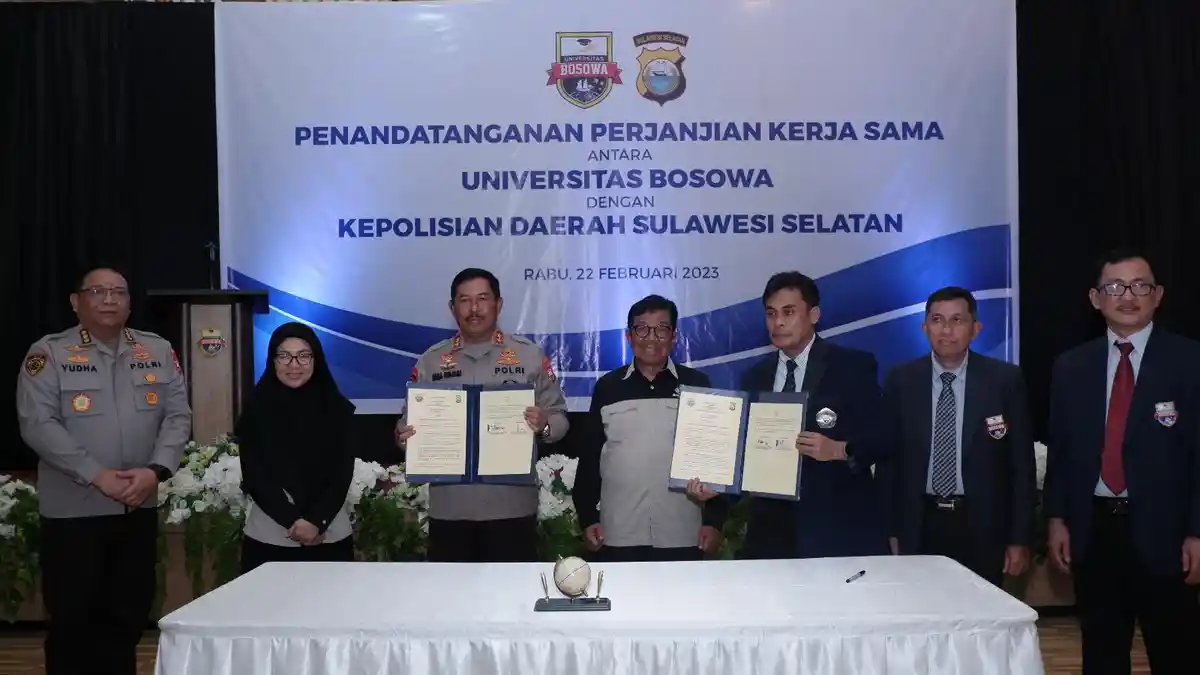 Polisi Segera Masuk Kampus, Polda Sulsel dan Unibos Jajaki Kerjasama Pengembangan SDM