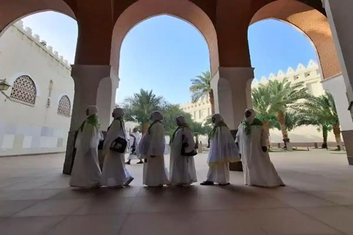 Proses Miqot di Masjid Bir Ali Berjalan Sesuai Rencana, Perjalanan ke Makkah Juga Lancar