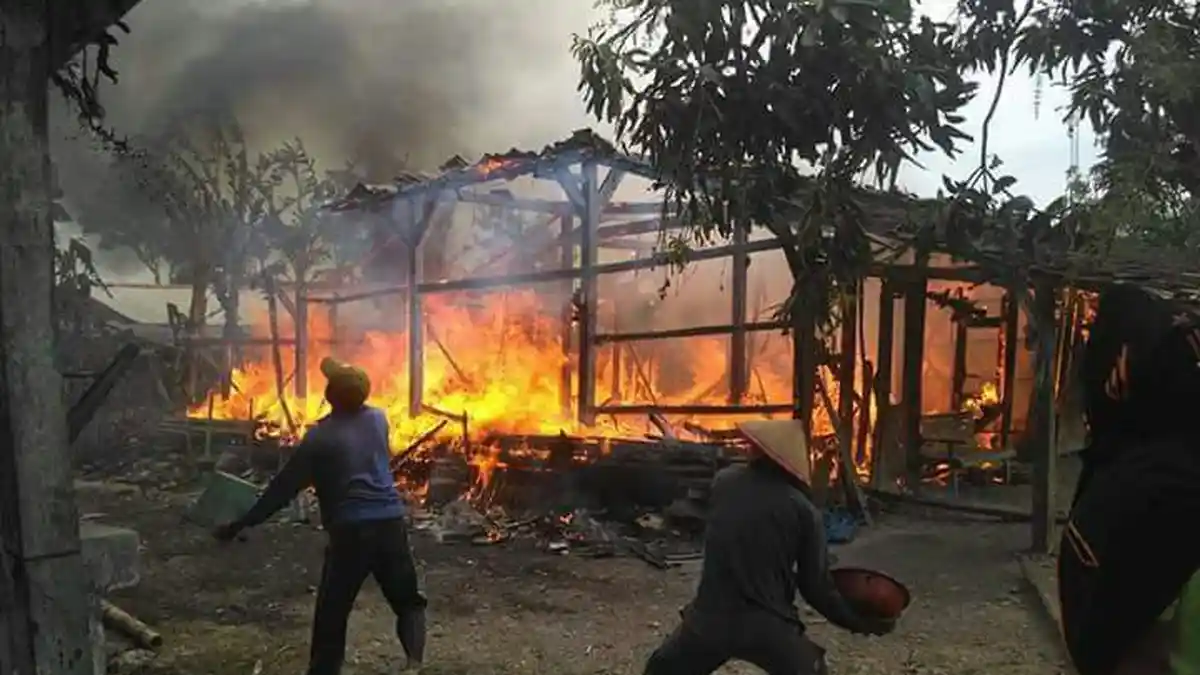 Marak Terjadi Kebakaran, Kapolsek Ungaran Imbau Warga Untuk Mengecek Rumahnya