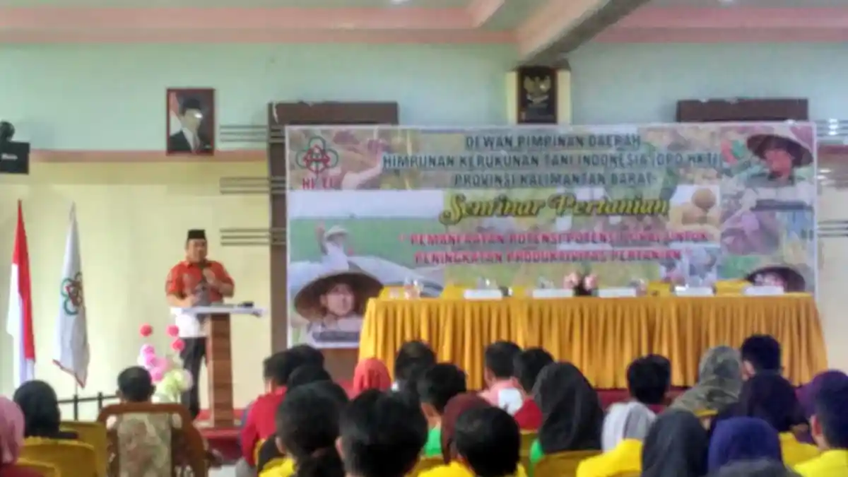 Suriyansyah: HKTI Dorong Pemuda Kalbar Minati Pertanian