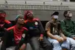 Buruh Demo Kedubes Jepang