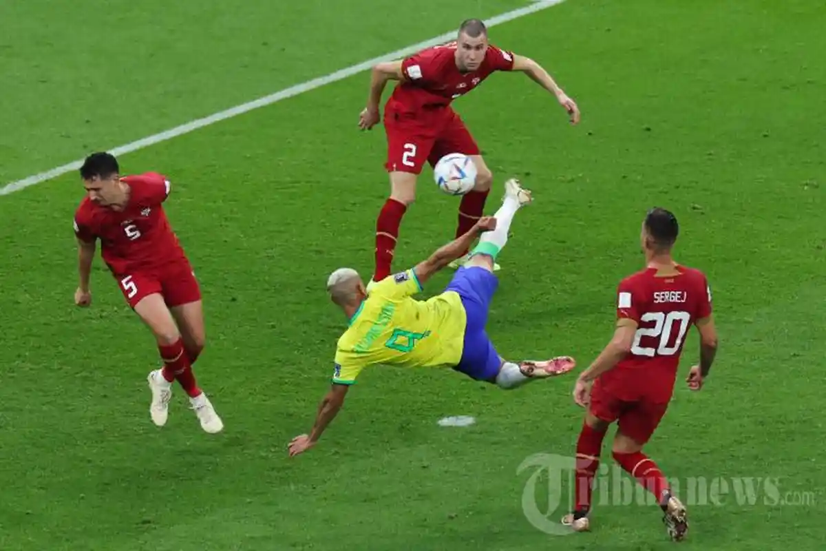 FIFA Tetapkan 10 Gol Terbaik Piala Dunia 2022 Termasuk Hasil Sontekan Neymar dan Mbappe