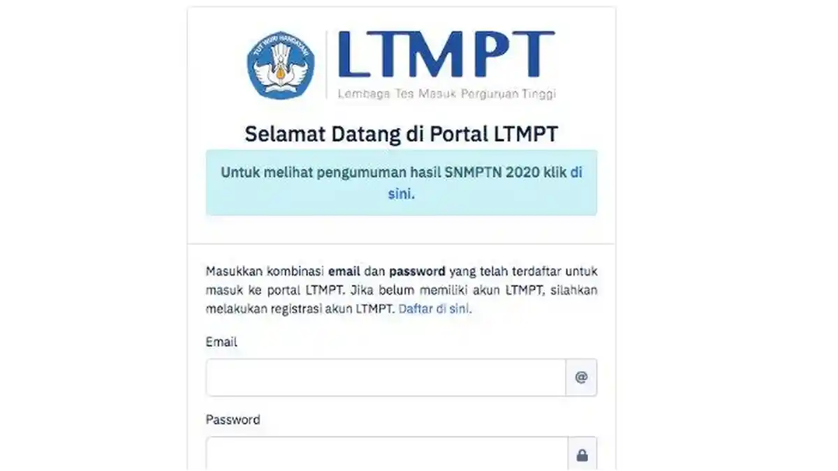 Cara Mudah Melihat Pengumuman SNMPTN 2020, Cukup Masukkan Nomor Pendaftaran Disini