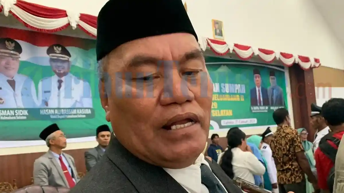 Usman Sidik Copot Maslan Hi Hasan dari Jabatan Kepala DPMD Halmahera Selatan, Kenapa?