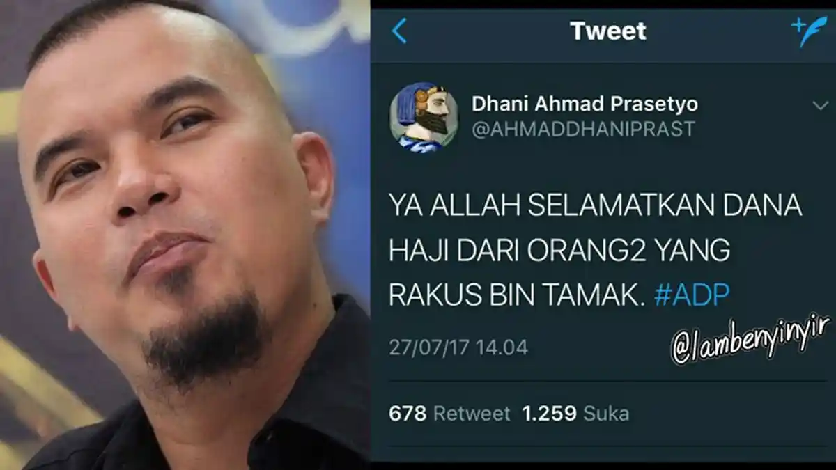 Tulis Cuitan Ini di Twitter, Ahmad Dhani Dapat Banyak Doa dari Netizen, Tapi Bikin Ngakak