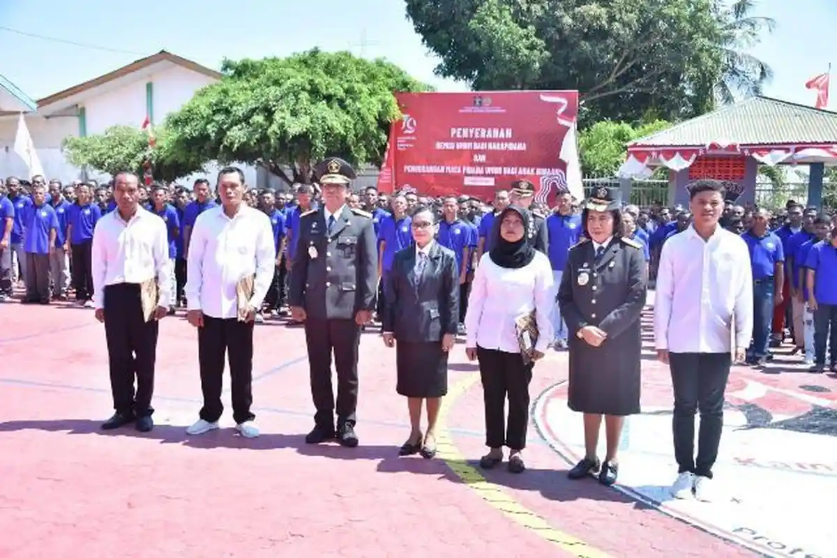 Lima Belas Narapidana di NTT Dapat Remisi Umum Langsung Bebas