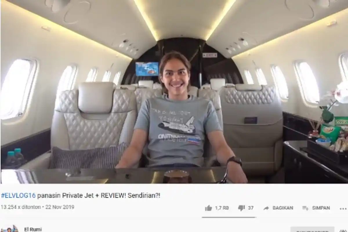 Tajir Melintir, Lihat Isi Jet Pribadi Maia Estianty yang Dipamerkan El Rumi, Mewah dan Elegan