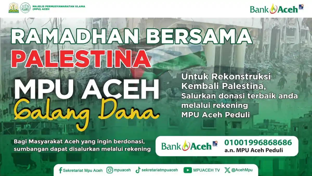 Update Donasi untuk Palestina, Berikut Daftar Penyumbang Sementara, Selasa 04 Maret 2025