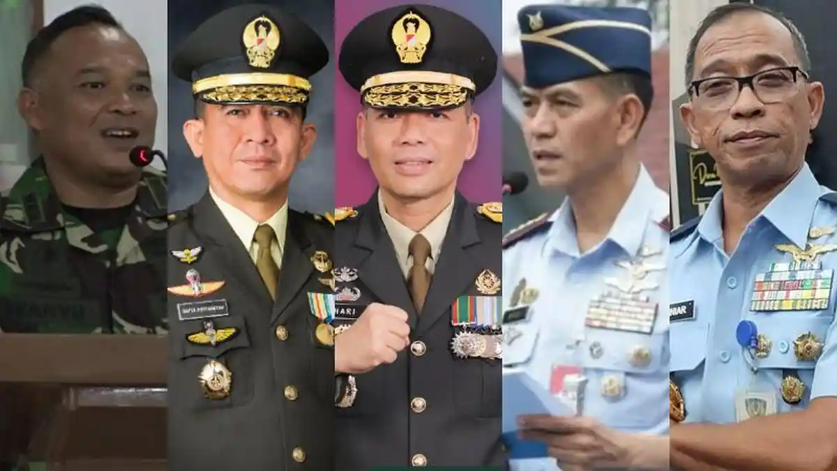 Mutasi Pati TNI Terbaru: Daftar 8 Danrem dan 4 Danlanud Berganti, Ada 215 Perwira Tentara Dimutasi