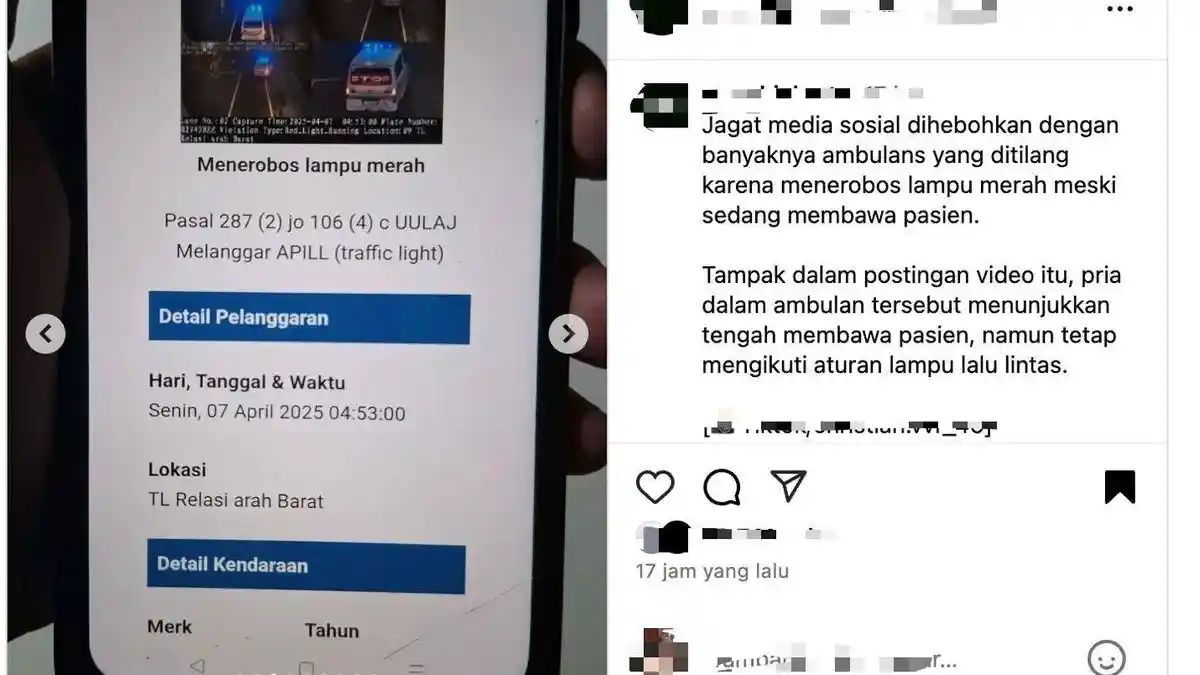 Kisah Sopir Ambulans Kena Tilang Elektronik Hingga Plat Diblokir: Damkar Juga Ada yang Kena ETLE