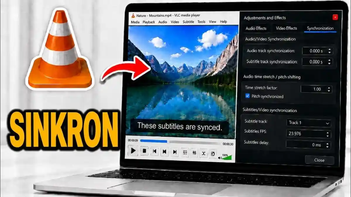 Cara Mengatur Subtitle di VLC agar Sinkron, Manfaatkan Menu Track ...