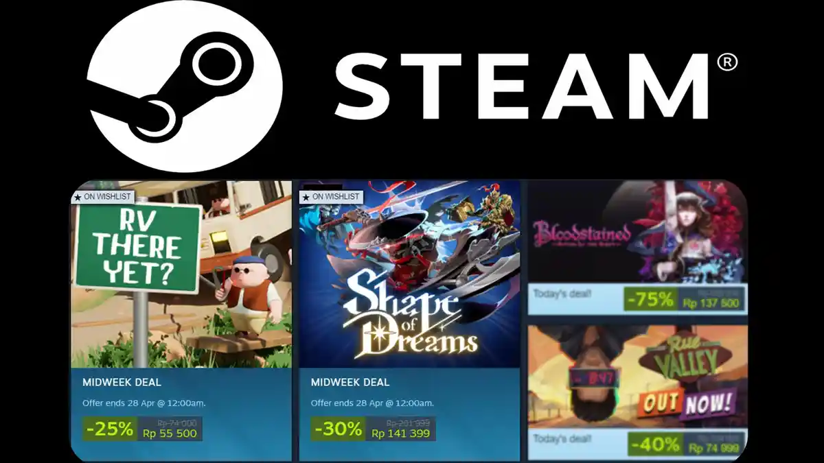 Midweek Deal Steam April 2026 Hadir dengan Berbagai Game Mabar Menarik