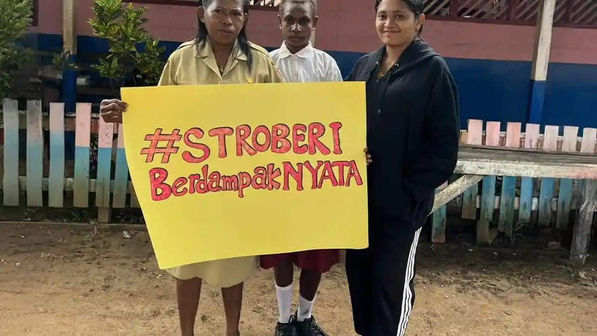 Kolaborasi Stroberi Accessories & NYATA Foundation untuk Mendukung Pendidikan di Pedalaman Indonesia