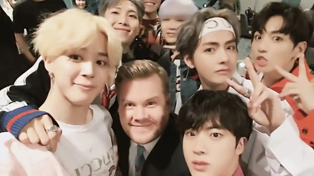 BTS Tampil di Acaranya, James Corden Langsung Akui Jadi Penggemar Berat!