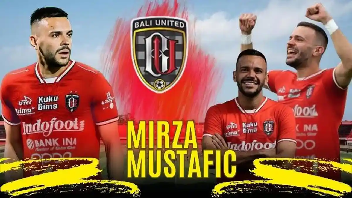 Daftar Pemain Bali United Kenakan Jersey Nomor 10 Mirza Mustafic Ketujuh