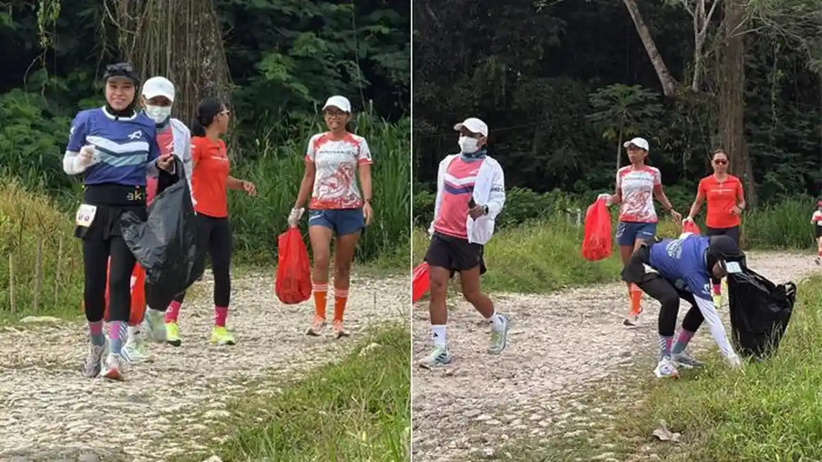 Fun Run 7,8 Km HUT ke-78 Gereja Toraja, Berlari Sambil Pungut Sampah