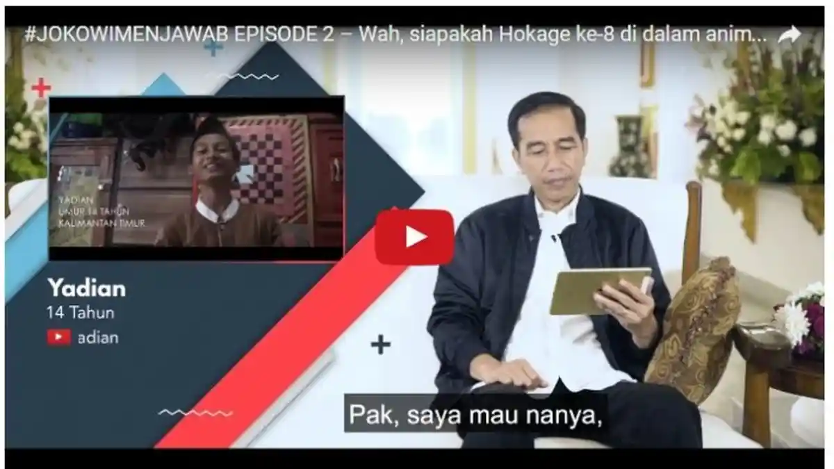 Ternyata Ini Alasan Presiden Jokowi Sering Nge-Vlog Belakangan Ini
