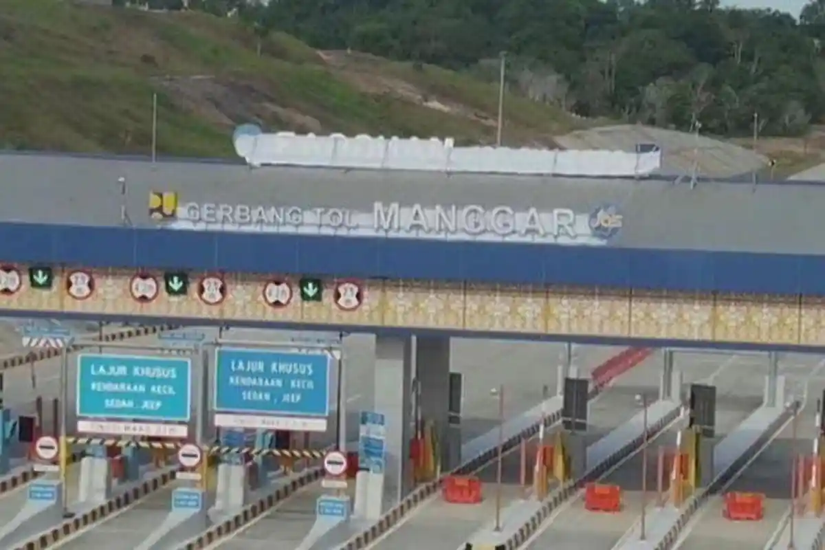 Tarif Tol Balikpapan Samarinda 2024 dari Gerbang Tol Manggar untuk Semua Golongan