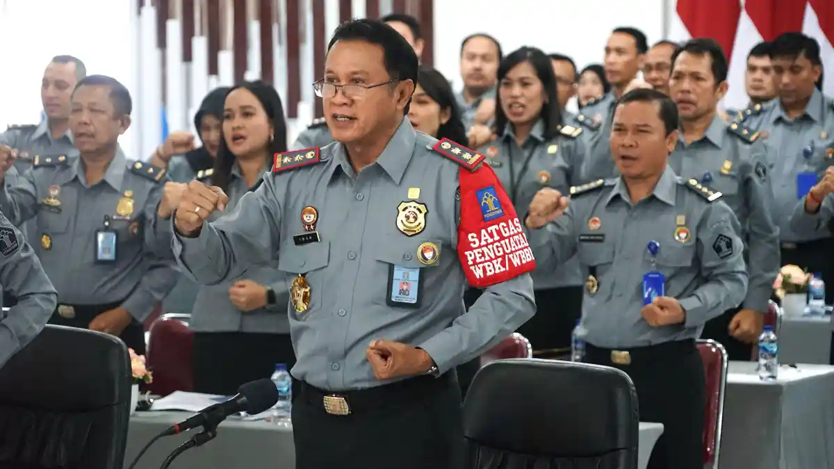 Unggulkan 7 Inovasi, Kanwil Kemenkumham Sumatera Utara Hadapi Desk Evaluasi Tim Penilai Mandiri