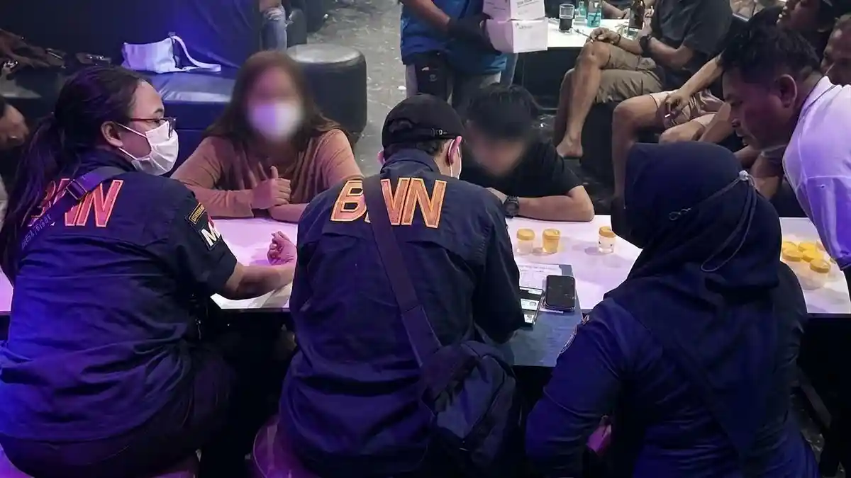 Satresnarkoba Polres Kotim dan BNNK Sisir THM Sampit Dini Hari, Dua ...