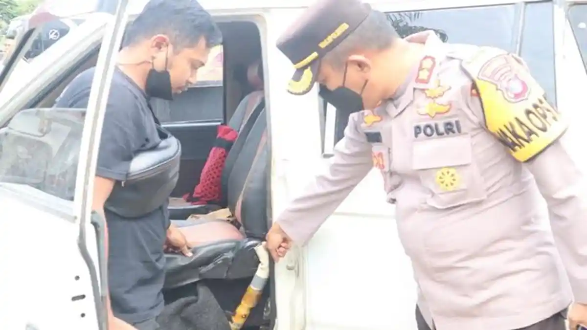 Sidak Antrean BBM di SPBU, Polresta Samarinda Dapati Enam Kendaraan dengan Tanki Modifikasi