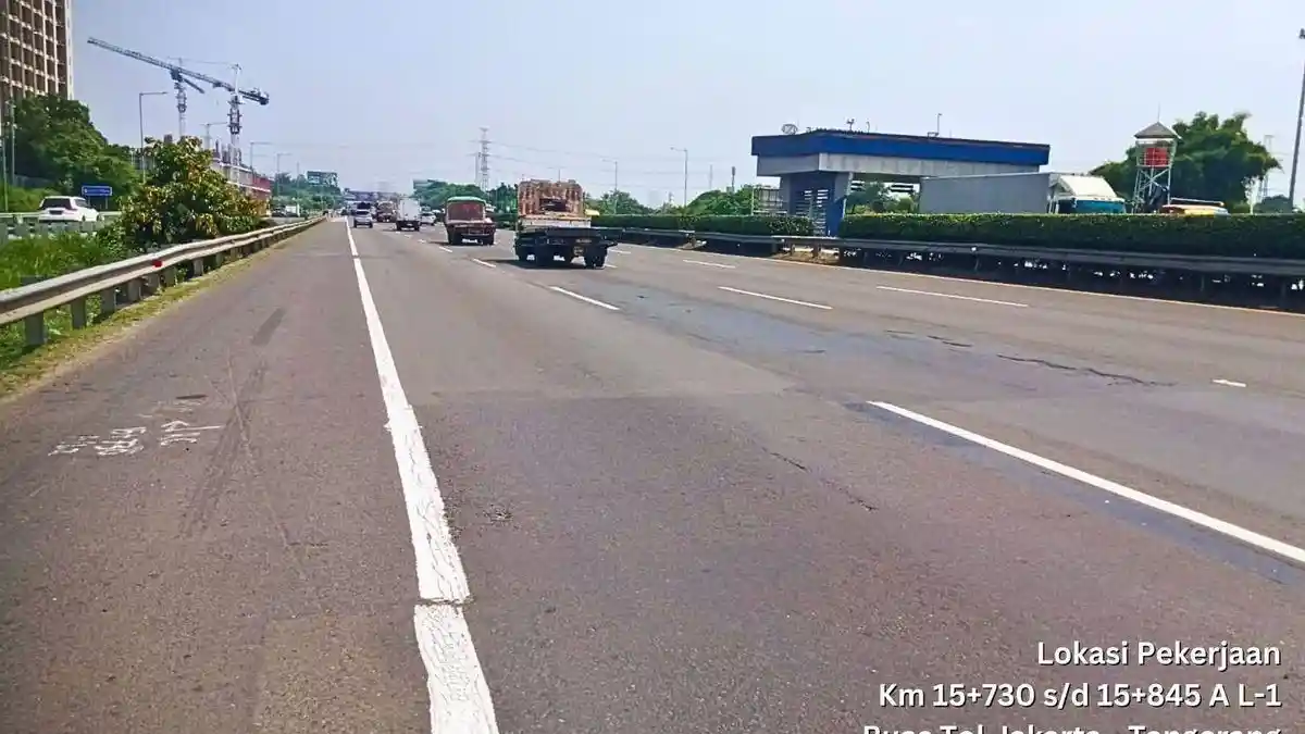 Hati-hati Terjebak Macet, Perhatikan Jadwal Perbaikan Tol Jakarta-Tangerang Ini