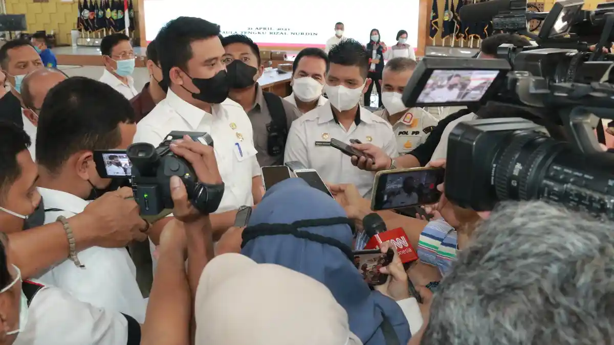 Bobby Nasution Siap Doorstop di Kantor maupun Lapangan