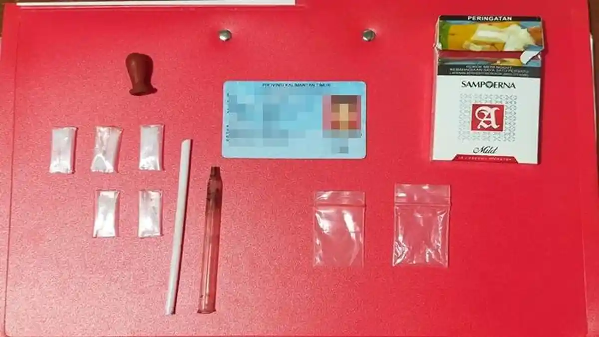 Simpan Sabu di Bungkus Rokok, Dua Pemuda di Sebulu Kukar Ditangkap Polisi