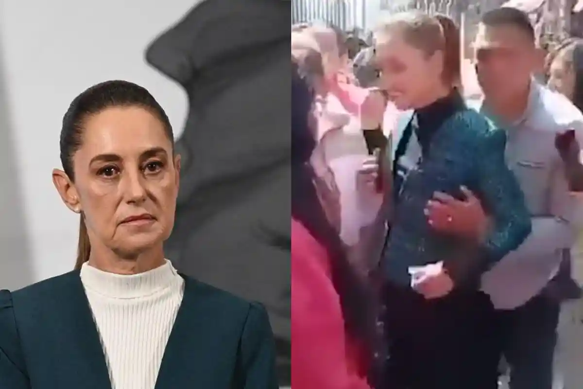 Tangan Langsung Meraih, Meraba Presiden Meksiko, Claudia Sheinbaum Kaget: Presiden Saja Dilecehkan