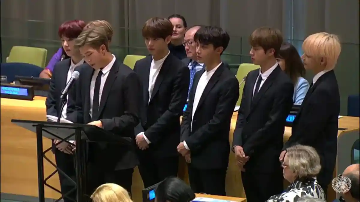 BTS Pidato di Sidang PBB, Ini Terjemahan Bahasa Indonesia Pidato yang Dibawakan oleh Leader RM