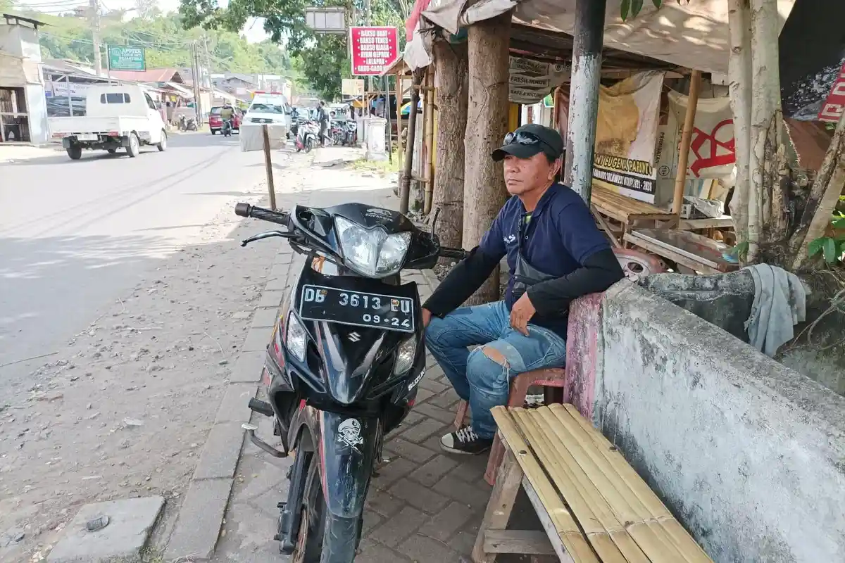 Kisah Noldy Manuhuruapon, 20 Tahun Jadi Tukang Ojek di Amurang Minsel Sulawesi Utara