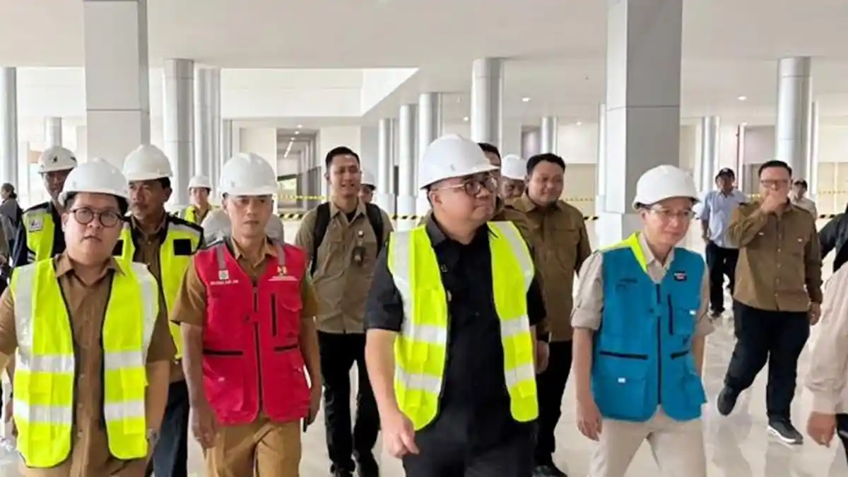 Pembangunan Pasar Tangga Arung Tenggarong Kukar Capai 80 Persen, Target Rampung Tahun Ini