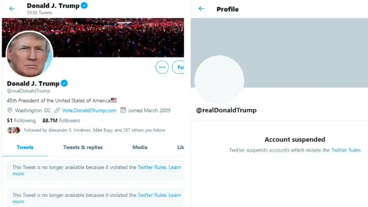 Akun Twitter Donald Trump Ditutup Permanen karena Dinilai Bisa Picu Kekerasan Lebih Lanjut
