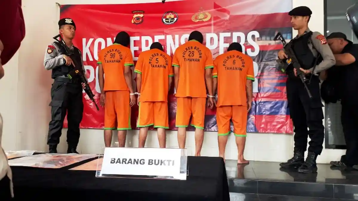 Beraksi Tak Lebih Dari 15 Menit, Para Pelaku Curanmor Di Bogor Ini Beroperasi Sesuai Pesanan