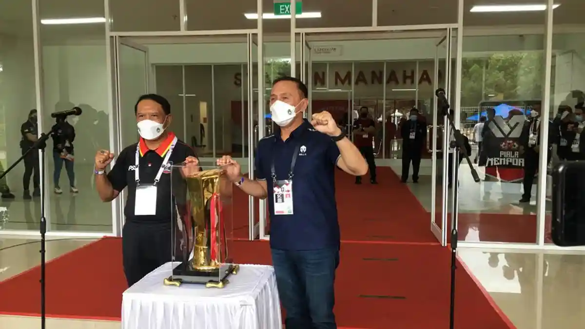 Piala Menpora 2021 Resmi Dibuka, Menpora & PSSI Tegaskan Nonton Di Rumah