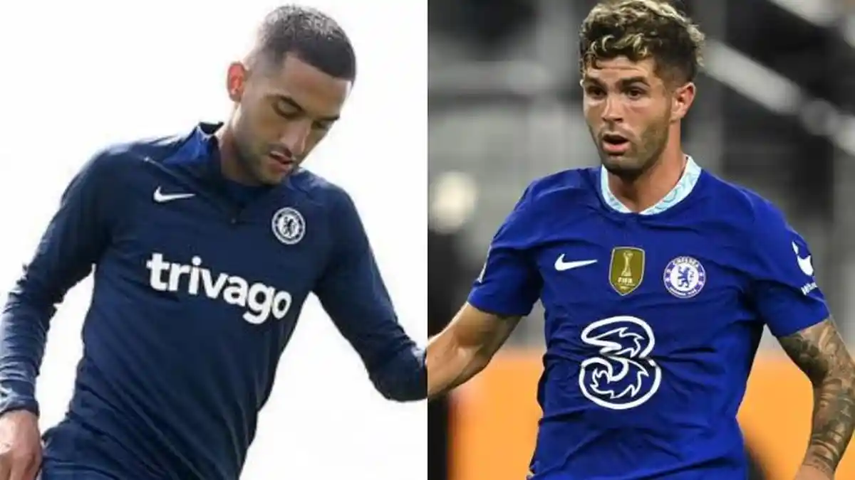Hakim Ziyech dan Christian Pulisic Bakal Hengkang dari Chelsea, Graham Potter Relakan Begitu Saja?