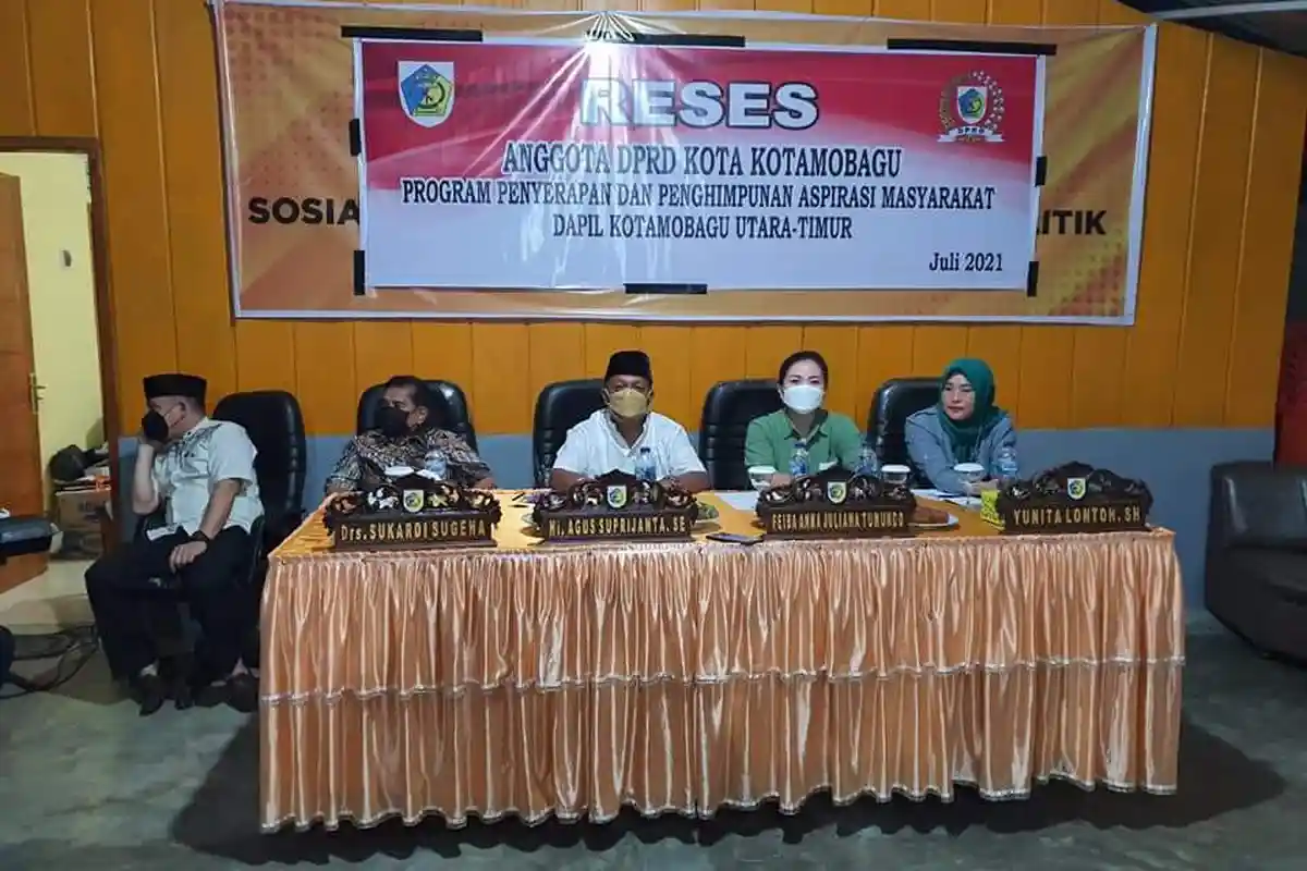 Anggota DPRD Kotamabagu Mulai Turun Serap Aspirasi Masyarakat di Dapil Masing-masing 