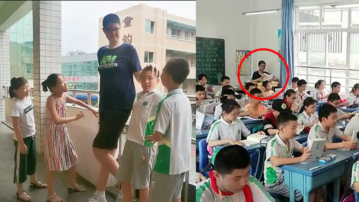 Kisah Bocah Xiaoyu, Hormon Normal Tapi Umur 11 Tahun Sudah Lebih Tinggi dari Pemain NBA