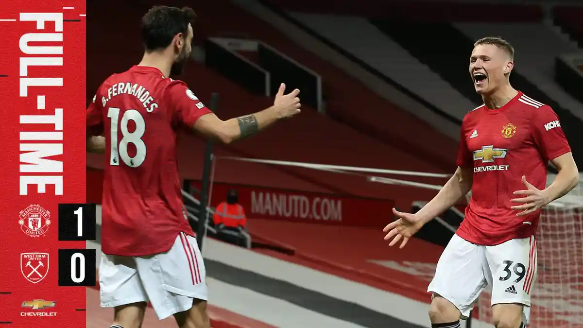 Hasil Liga Inggris Manchester United vs West Ham, Craig Dawson Cetak Gol Bunuh Diri, MU Menang