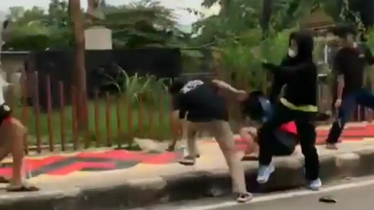 Gara-gara Mabuk, 2 Kelompok Pemuda di Bandar Lampung Terlibat Tawuran