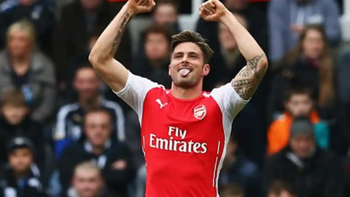 Olivier Giroud: Saya Tak Mau Ganti Nomor Kostum