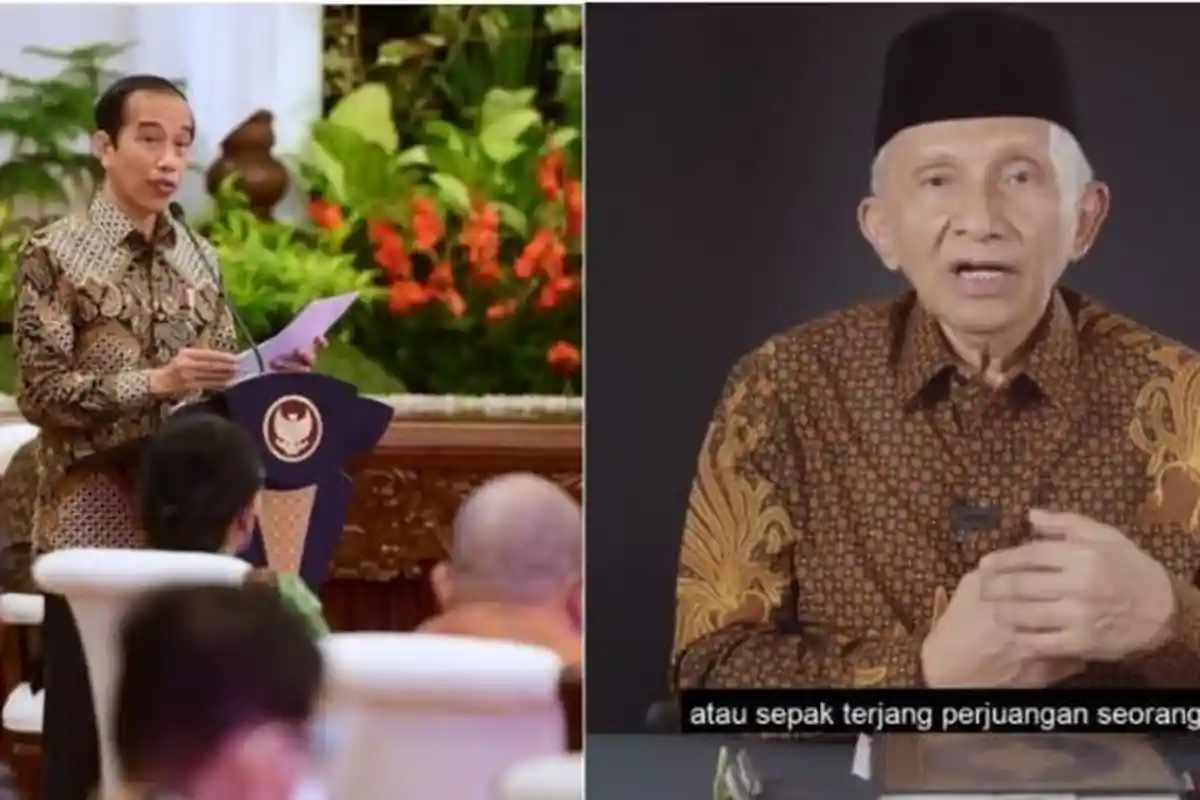 Tak Hanya Cawe-cawe Pilpres 2024, Amien Rais Sebut Jokowi 'Ugal-ugalan', Singgung soal Pakde Besar