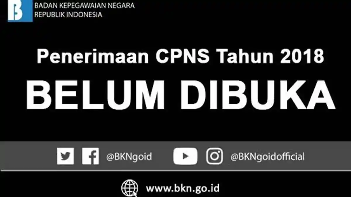 Marak Hoaks Formasi CPNS 2018 hingga Perubahan Web Jadi SSCB, Simak Peringatan BKN & Menpan RB Ini!