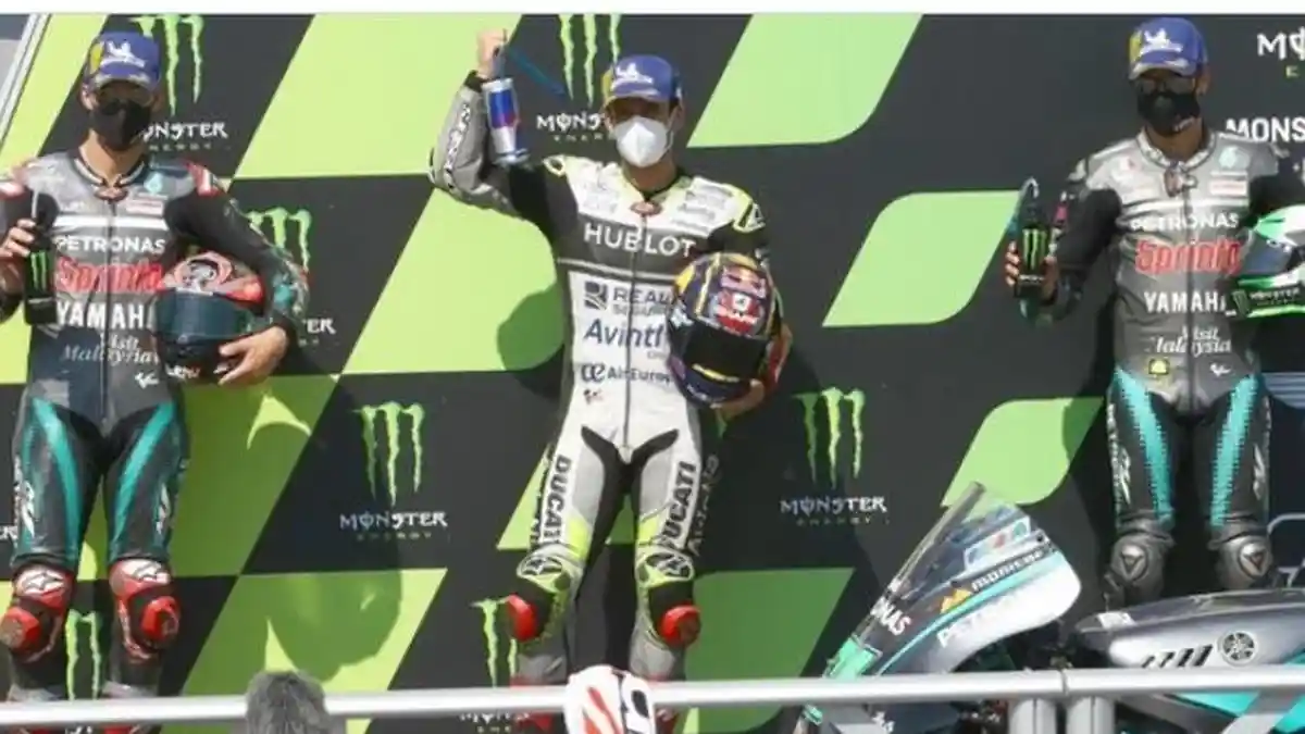 Link Live Streaming Race MotoGP Brno Ceko 2020, Zarco Start Terdepan, Rossi Posisi 10