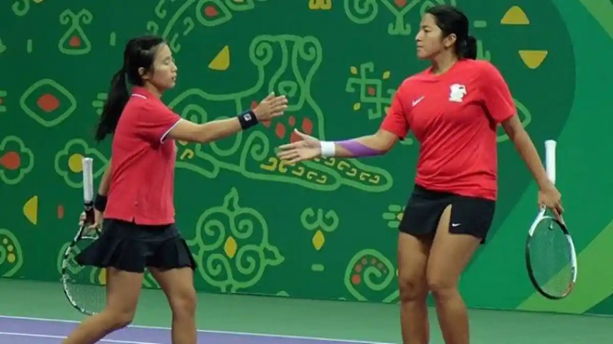 Jessy Rompies/Lavenia Tanata Hanya Raih Perunggu Tenis AIMAG