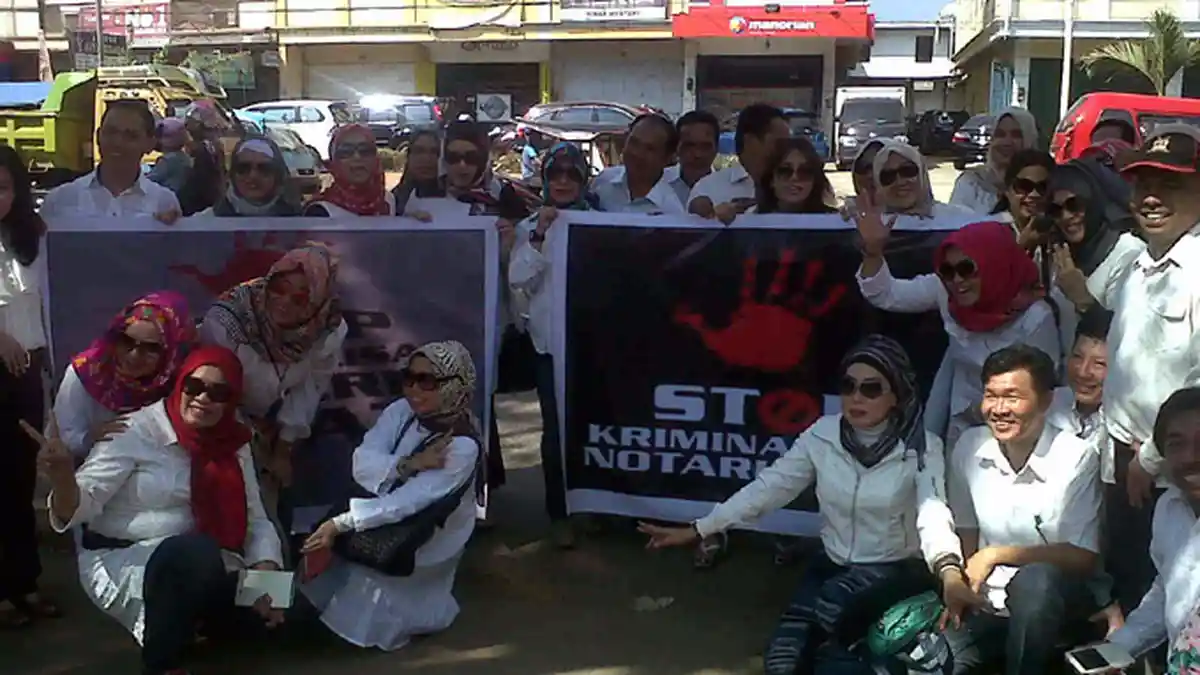 PPAT Gowa-Makassar: Stop Kriminalisasi Terhadap Notaris