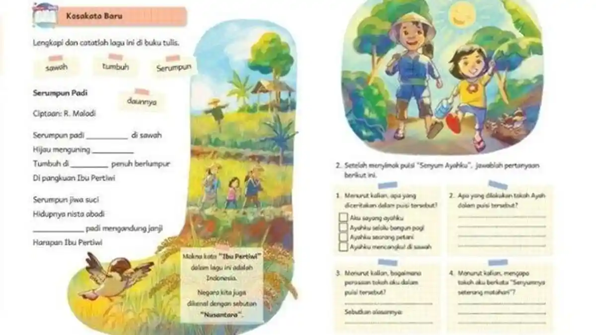 Kunci Jawaban Bahasa Indonesia Kelas 3 Halaman 84 85 Kurikulum Merdeka Bab 4