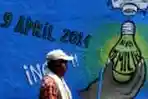 Mural Sosialisasi Pemilu 2014